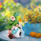 Summer Garden Gnome Decor with Daisy Floral Gnomes Gifts for Women - Image 6