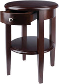 Furnifact Farmhouse End Table Solid Wood by FURNIFACT