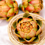 3Pcs Large Faux Artichoke Decor Artificial Vegetable and Fake Fruit Realistic Artichoke Bowl Filler for Home Kitchen Centerpiece Table Party Decorations (Yellow) - Image 6