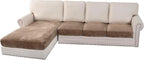 H.VERSAILTEX Velvet Stretch Sectional Couch Cover by HVERSAILTEX
