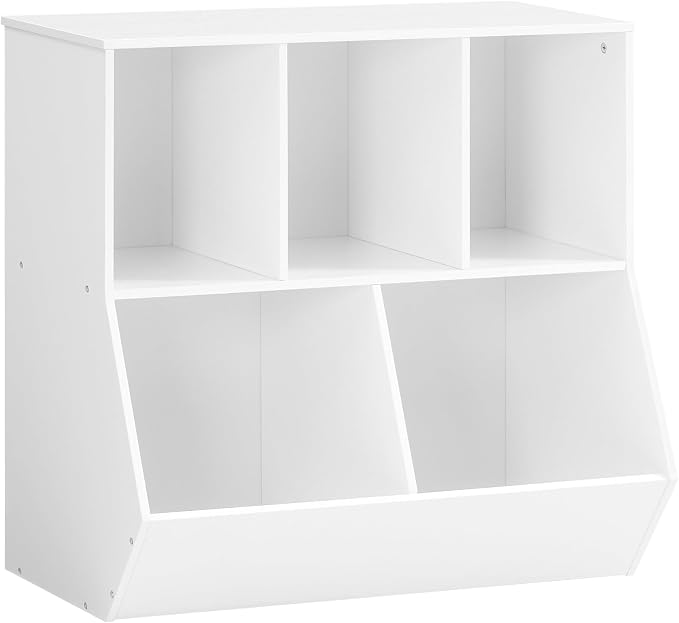 HOOBRO Kids Bookshelf, Bookcase Footboard, 31.5" L Toy Storage Cubby, by HOOBRO