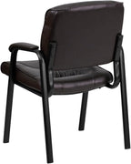 Flash Furniture Haeger LeatherSoft Tufted Executive Reception Chair - Image 5