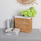 10pcs Light Green Roses Artificial Flowers, Realistic Faux Rose with Stem - Image 6