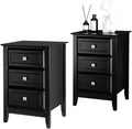 Bonnlo Upgraded 3 Drawers Night Stands by Bonnlo