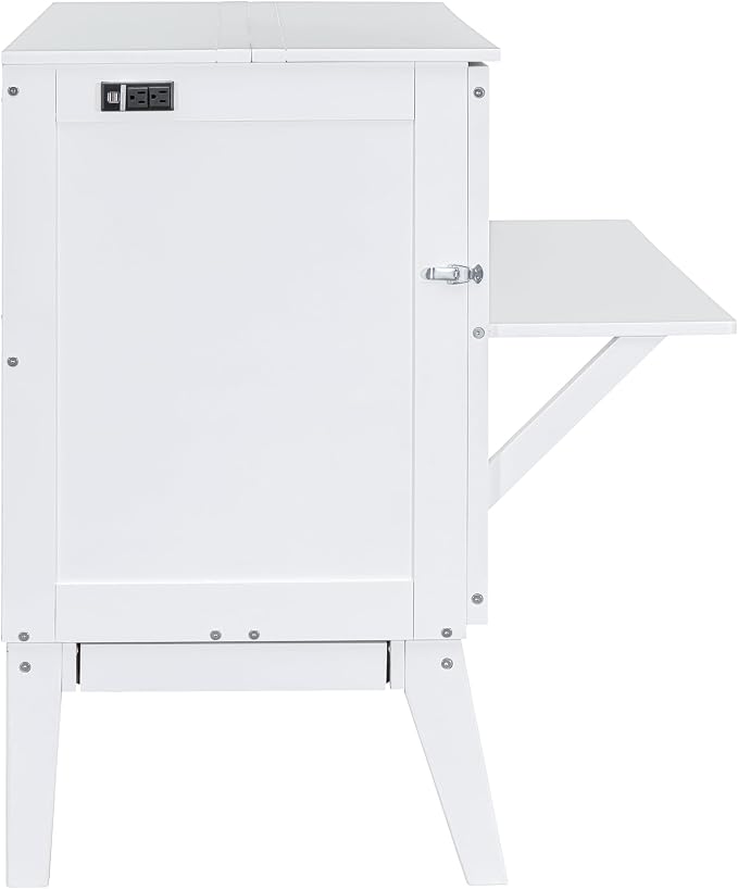 Harper & Bright Designs Full Size Murphy Bed, Full Murphy Cabinet Bed - Image 6
