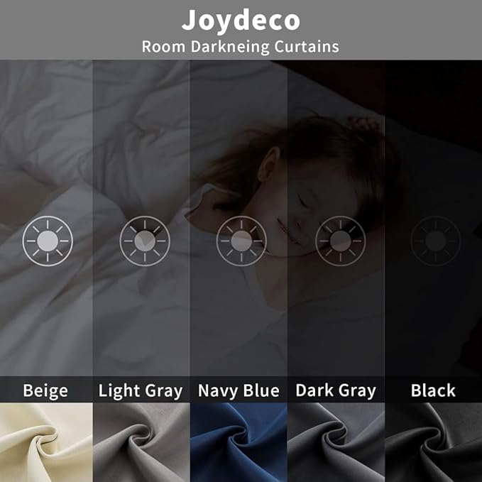 Joydeco Blackout Curtains 96 Inches Long - Image 6