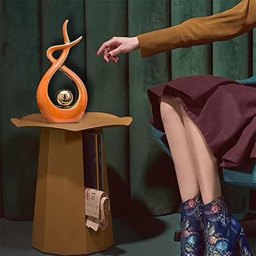 Norrclp Home Decor Modern Abstract Art Ceramic Statue Table Decor (Small) - Image 5