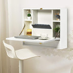 WATERJOY Small Wall Foldable Hideaway Storage Cabinets - Image 4