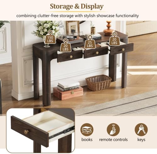 Bellemave 52" Rustic Console Table - Image 5