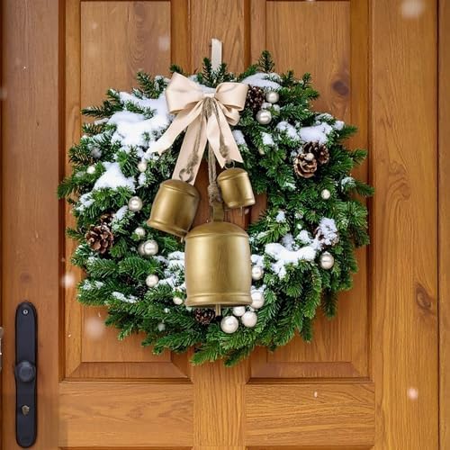 Rowfad Decorative Cow Bells, Christmas Bells, Set of 6 - Image 7