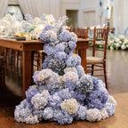 Coferset 3pcs Lifelike Real Touch Hydrangea Artificial Flowers,Lavender - Image 3
