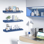 RYOFOBETTO Floating Shelves, Bathroom Decor Shelves Over Toilet, Farmhouse Wall - Image 6