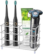 Electric Toothbrush Holders for Bathrooms 304 Stainless Steel Quick Drying by Urbanstrive
