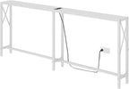 Gewudraw 70 in Skinny Sofa Table Behind Couch, Console Table - Image 8