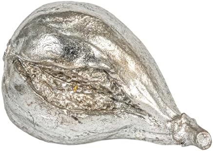 Creative Co-Op Decorative Resin Figs, Silver Finish, Set of 5 - Image 7