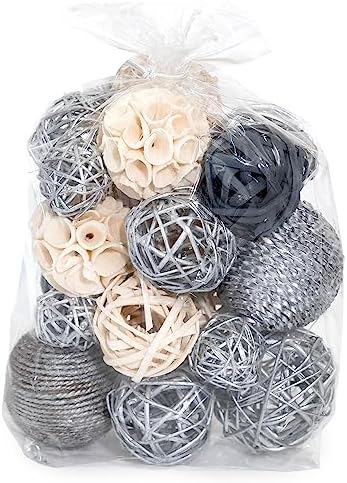 ANDALUCA Decorative Balls Orbs Bag (Silver) - Image 2