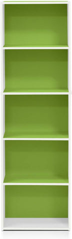 Furinno LUDER Book Shelf, 5-Tier Bookshelf, Bookcase - Image 7