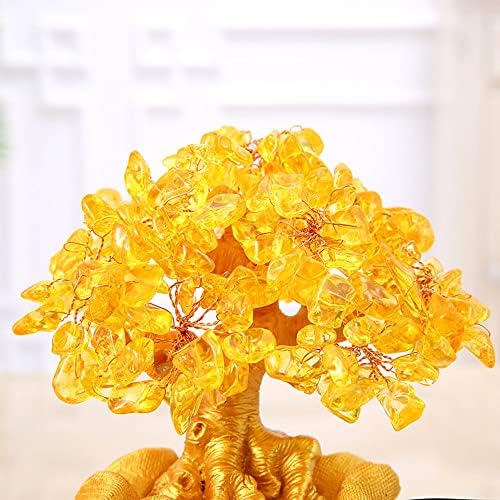 Feng Shui Decor Money Tree Crystal Chinese Decorations Money Tree for Wealth and Good Luck - Image 3