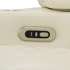 Power Recliner Sofa Set with LED, Leather Reclining Sofa Set, Living Room - Image 8
