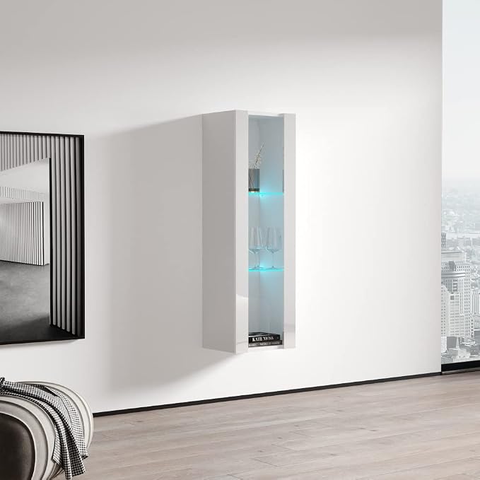 Meble Furniture Freestanding Bookcase Cabinet Type-21 — Customizable 16-Color - Image 4