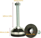 Heavy Duty Leveling Screw Leg, Leg Leveler 2.36" Dia Base, Adjustable Leveling - Image 3