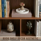 Decorative Book Set with Tray, Linen Coffee Table Books Decor - Image 4