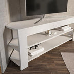 Decorotika Rita Corner TV Stand, Modern Entertainment Center - Image 4