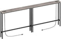 ELYKEN 2 Pack 5.9" Narrow Console Sofa Table by ELYKEN