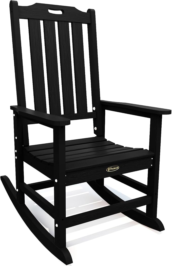 THOEOE Oversized Rocking Chair, Outdoor Rocking Chair by THOEOE