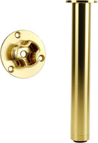 4 Pcs Gold Adjustable Sofa Legs Metal Modern Furniture Legs - Image 3