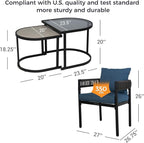 Grand patio 4-Piece Outdoor Conversation Set - Image 6