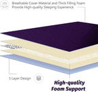 MAXYOYO Japanese Floor Futon Mattress, Roll Up Floor Mattress - Image 6