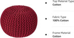 · REDEARTH · Round Pouf Ottoman - Image 9