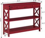 Convenience Concepts Oxford 1 Drawer Console Table - Image 7