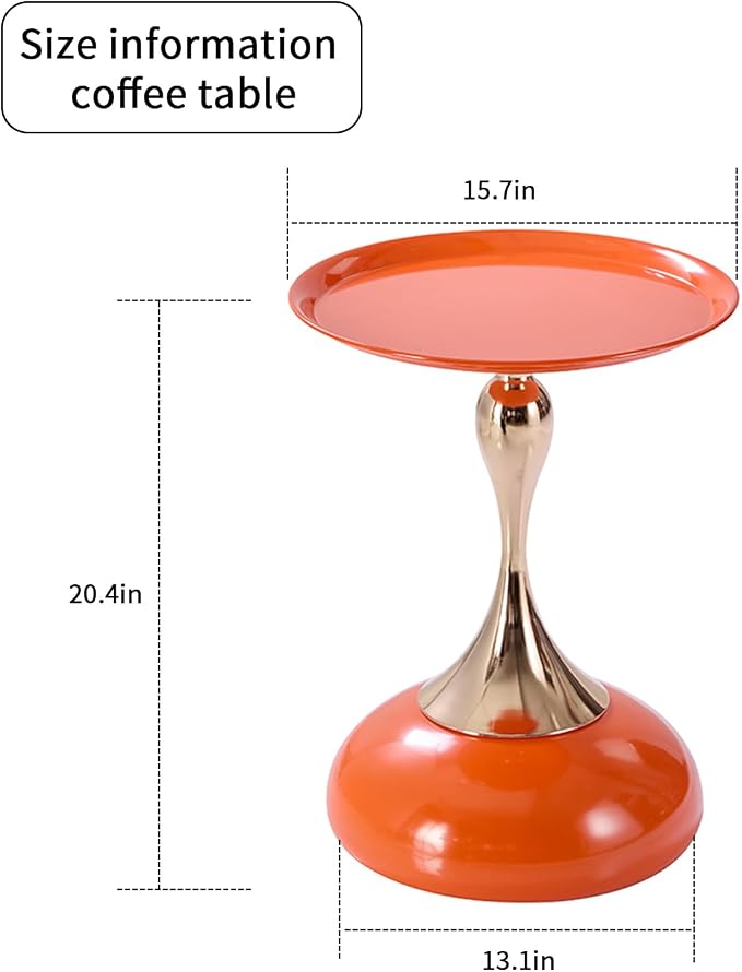 Sleek Hourglass Side Table - Image 2