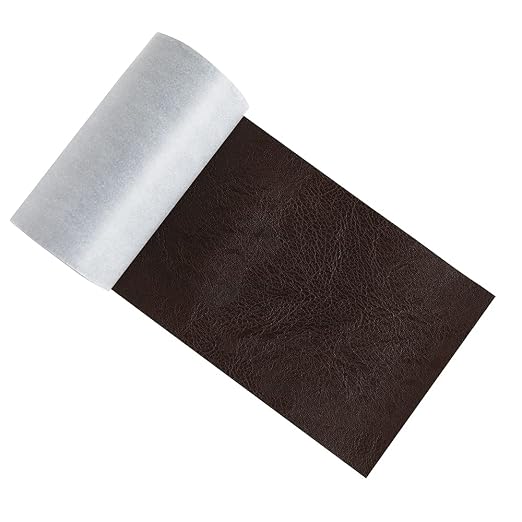 Leather Repair Tape Patch kit Retro Coffee Heavy Duty, 4x60 inch Self Adhesive - Image 3