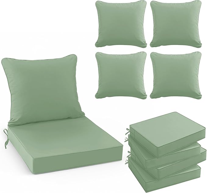 Summsun Waterproof Outdoor Patio Cushions by SUMMSUN