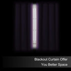 Blackout Curtains 38 x 54 inch/Lavender Curtains Set of 2 Panels/Thermal - Image 3