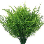 CATTREE Artificial Plants, Plastic Plants Bushes Fern Grass Shrubs Fake Leaves Wedding Home Garden Verandah Table Centerpieces Arrangements Christmas Party Decoration Planting Filler 4 Pcs by CATTREE