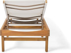 Christopher Knight Home Dina Set of 2 Chaise Lounge Chair Outdoor, Acacia Wood - Image 7