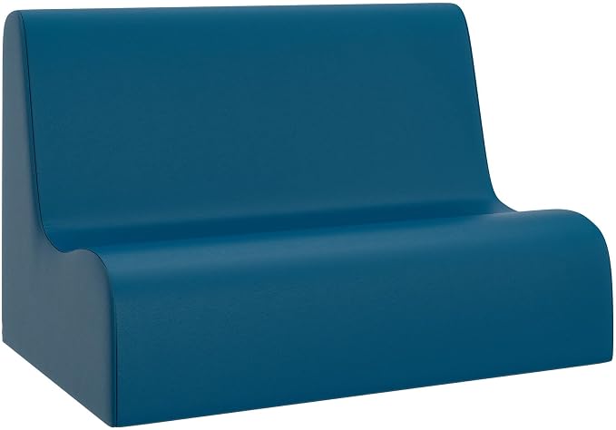 Children's Factory Small Contour Sofa, Mix-and-Match Kids Chairs, Corner by ChildrensFactory