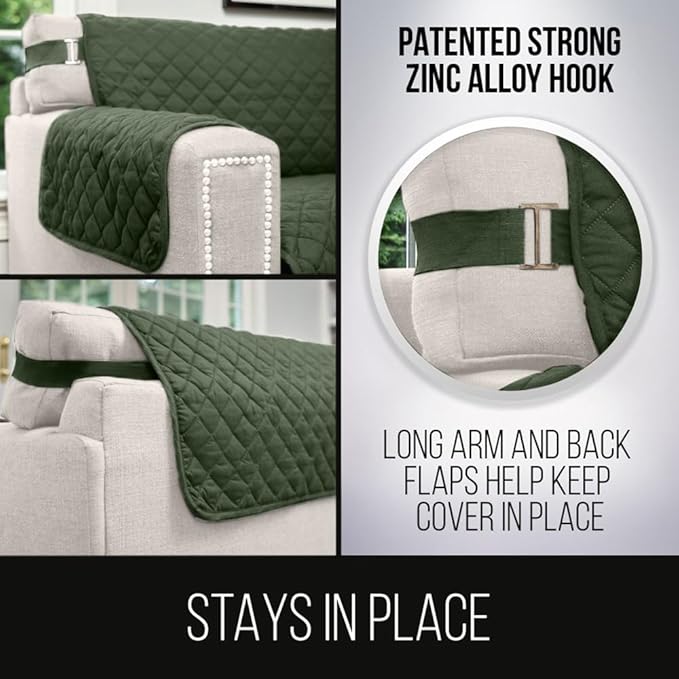 Sofa Shield® Couch Slip Covers for Dogs, Reversible Furniture Protector - Image 4