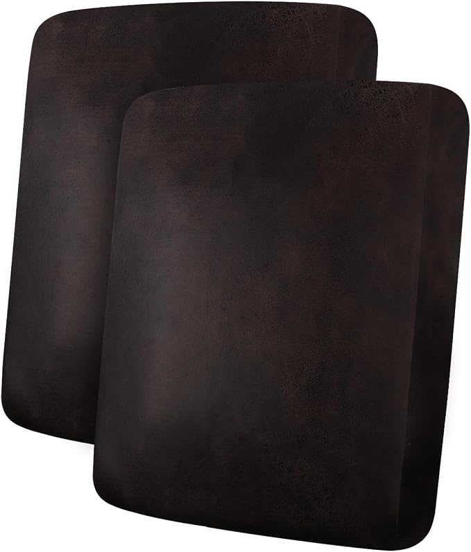 ANARACHON Leather Look Couch Cushion Covers Sofa Seat Slipcovers Sets Couches by ANARACHON