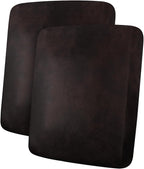 ANARACHON Leather Look Couch Cushion Covers Sofa Seat Slipcovers Sets Couches by ANARACHON