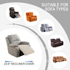 Genina Waterproof Recliner Chair Covers, Recliner Cover - Image 4