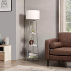 ROSEN GARDEN Floor Lamp, Standing Reading Light by Unknown