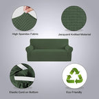 H.VERSAILTEX Stretch Oversized Couch Cover 1 Piece Sofa Slipcovers - Image 4