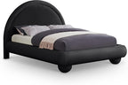 Meridian Furniture MadridBlack-K Madrid Collection Art Deco King Bed by MeridianFurniture