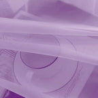 SpaceDresser Lavender Sheer Curtains 4 Panels Rod Pocket Semi-Sheer Curtain 63 - Image 7