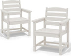 SERWALL Patio Dining Chair Set of 2 by SERWALL